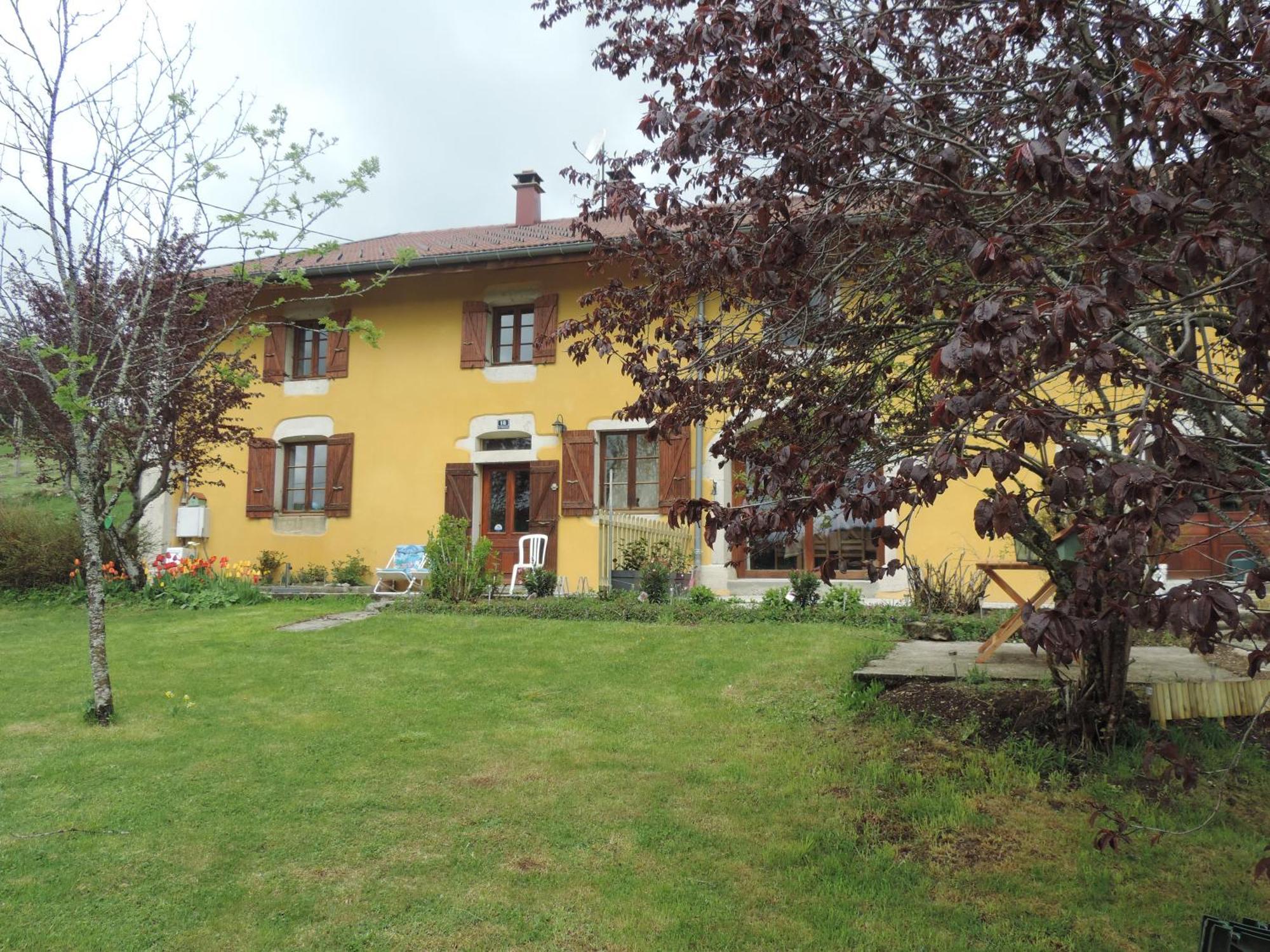 La Ferme Comtoise D'Izabelle Et Thierry Villa Nanchez Bagian luar foto